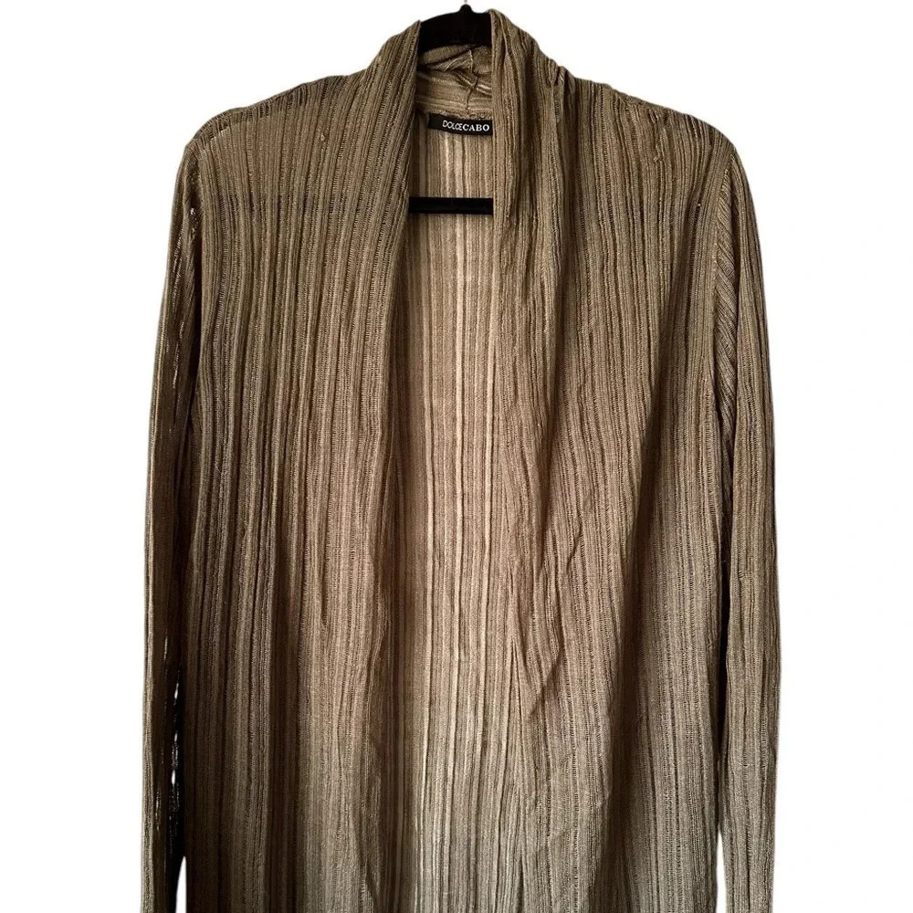 Dolce Cabo Open Front Cardigan Duster